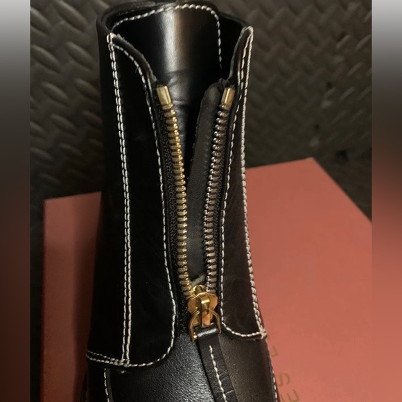 Want Les Essentiels Women's Leather Boots, Size 6 (EU 36), Black, NEW WITH BOX! - Picture 3 of 13